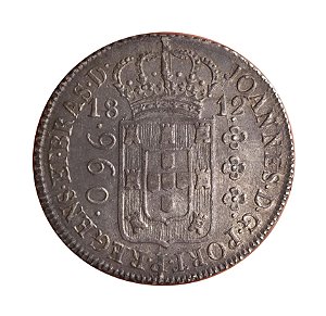Moeda Antiga do Brasil Colônia 960 Réis 1812 R