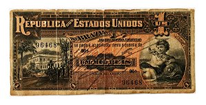 Cédula Antiga do Brasil 1000 Réis 1918