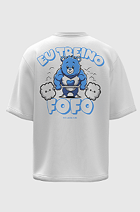 Camiseta oversized treino fofo