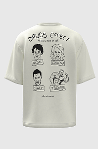 Camiseta oversized Drugs effect