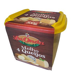 Molho Quatro Queijos La Onda - 300g