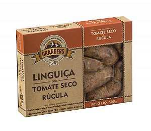 Linguiça com Tomate Seco e Rúcula Granberg - 500g