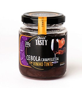 Cebola Caramelizada ao Vinho Tinto Sauce Tasty - 200g