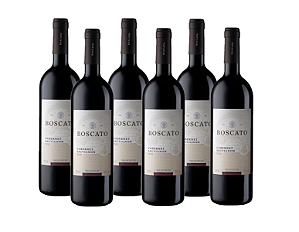 Vinho Cabernet Sauvignon Cave Boscato - Kit 6 unidades 750ml
