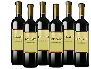 Vinho Cabernet Sauvignon Boscato - Kit 6 garrafas 750ml