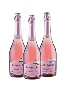 Kit Moscatel Rosé Garibaldi - 3 x 750ml