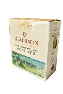Vinho Moscato Giacomin - Bag 3L
