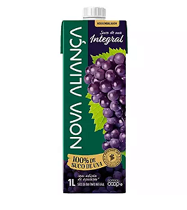 Suco de Uva Tinto Integral Nova Aliança - 1L