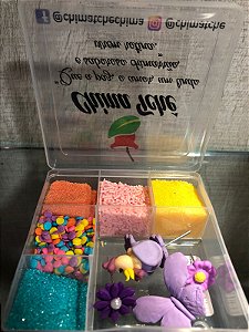 KIT CAIXINHA ENFEITES E CONFETES