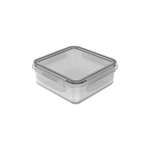 Pote Click Quadrado (500ml) 14x10,5x5,5cm - OU CL2000