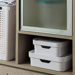 Caixa Org. com Tampa Cube (16L) 45x35,5x13cm - OU CC550