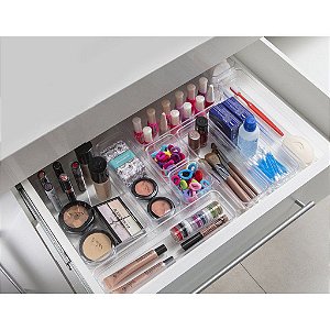 Organizador Diamond Cristal 22,5x15x5,2 - Paramount 938