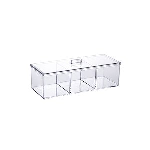 Org. de Cosm. Elegance com Divisória 23X9X8 - Paramount 1198