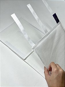 Cinta para Edredom Branca (M) 1x22x95 Organize-it 35020
