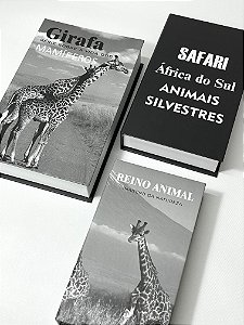 Conjunto de Caixas Decorativas Girafa Organize-it 12506