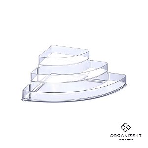 Organizador Diamond Cristal de Canto Triplo - Paramount 1130