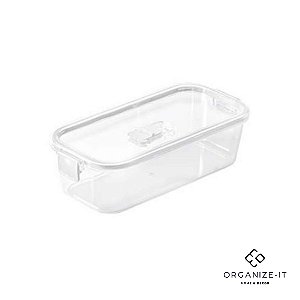 Pote Hermético Slim Multiuso Branco 845ml - Paramount 1781