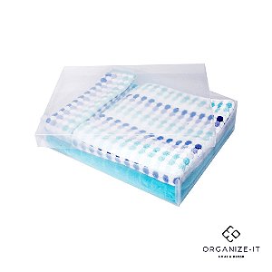 Caixa Organizadora Transparente 42x33,5x10cm 21085