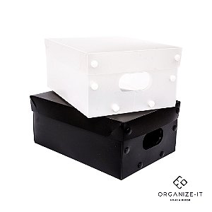 Smart Box Organizadora Transparente 27x37x15cm 21143
