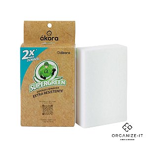 Supergreen Esponja Mágica Extra Resistente 1180-3