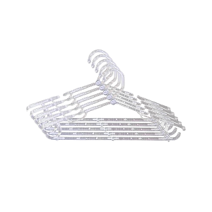 Kit 12 Cabides Acrílico 32521K + 1 Tira Vinco de brinde