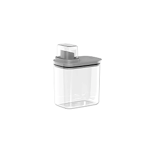 Dispenser para Sabão Flow 1,5L Chumbo