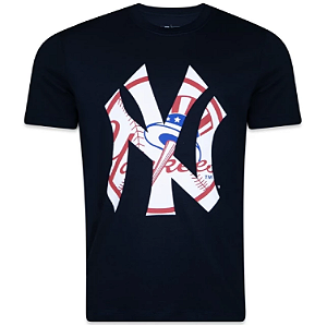 Camiseta Regular MLB New York Yankees World Of Logos