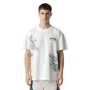 T-SHIRT BOXY GOALKEPPER GLOVE OFF WHITE