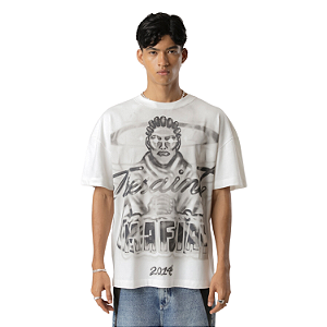 T-SHIRT OVERSIZED SEAM - OFF WHITE
