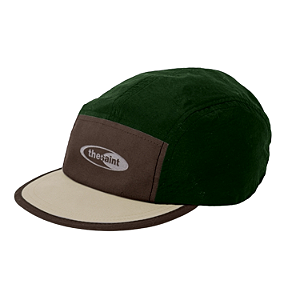 FIVE PANEL REFLECTIVE CAP DARK GREEN