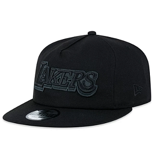 Boné The Golfer NBA Los Angeles Lakers Back to Black