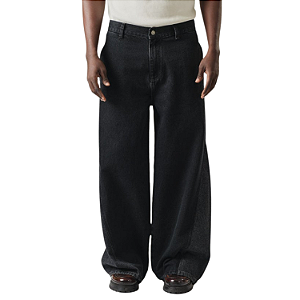 DENIM PANTS INVERTED BLACK