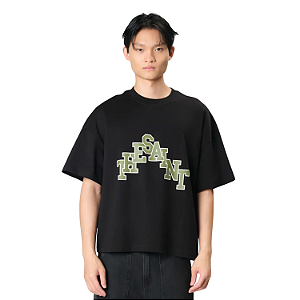 T-SHIRT WIDE BOXY THESAINT STEP BLACK