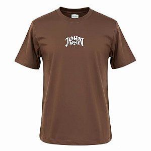 CAMISETA BASIC LIGHT GOTHIC/MARROM