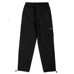 CALÇA JOHN ROGER CARGO AJUSTE JR/PRETO
