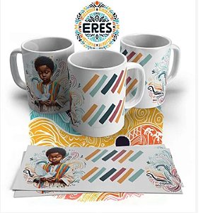 DUPLICADO - CANECA DE PORCELANA PERSONALIZADO ERÊS - 1047