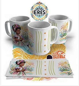 CANECA DE PORCELANA PERSONALIZADO ERÊS - 1049