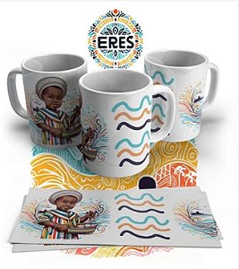 CANECA DE PORCELANA PERSONALIZADO ERÊS - 1051