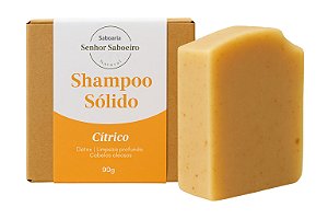 Shampoo Sólido Cítrico Detox - Limpeza profunda, Remove Impurezas e Oleosidade