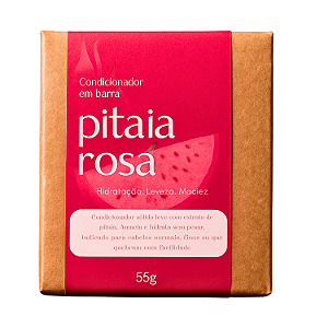 Condicionador Sólido de Pitaia - Revitalização, Hidratação Profunda, Brilho