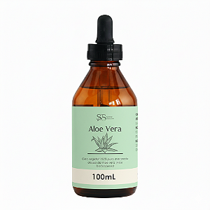 Óleo de Aloe Vera (Babosa) Puro - Cicatrizante, Queimaduras, Rejuvenescedor, Super hidratante