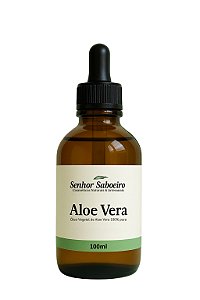 Óleo de Aloe Vera (Babosa) Puro - Cicatrizante, Queimaduras, Rejuvenescedor, Super hidratante