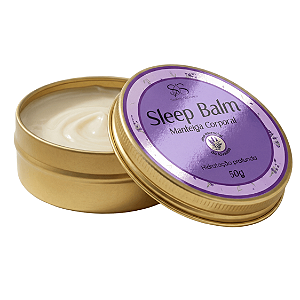 Sleep Balm Corporal - Hidratação, Relaxamento, Combate Ansiedade e Insônia 50g
