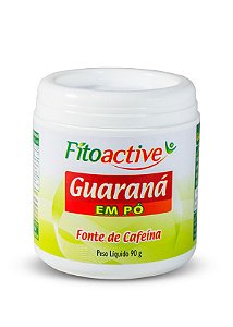 Guaraná Em Pó 90 G Fitoactive