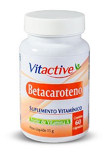 Betacaroteno 60 Cápsulas Vitactive