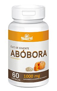 Óleo de Semente de Abóbora 1000 mg 60 cápsulas Só Natural