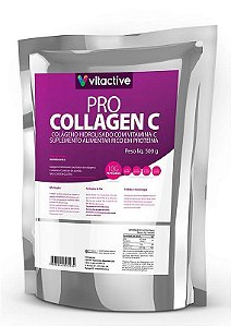 Colágeno Hidrolisado Com Vitamina C 500 g - Pro-Collagen C Vitactive