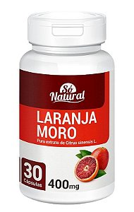 Laranja Moro 400 mg 30 Cápsulas Só Natural