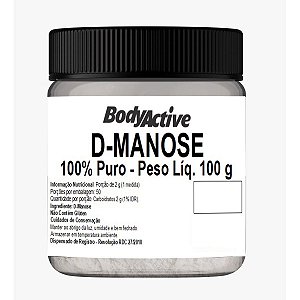 D-Manose (mannose) 100 g Bodyactive