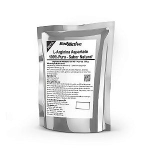 L-Arginina Aspartato 500 g em pó Bodyactive
